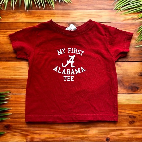 Rabbit Skins Other - Rabbit Skins “My First Alabama Tee” - 18 Months - Crimson Tide Baby Shirt